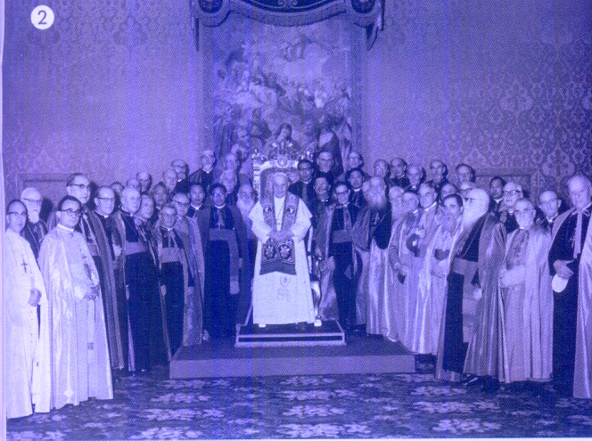 ĐGH Gioan XXIII tiếp kiến các giám mục Việt Nam dự Công Đồng Vatican II