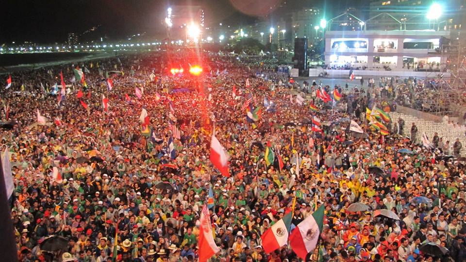 Hơn một triệu bạn trẻ chào đón Đức Giáo Hoàng Phanxicô tại Rio
