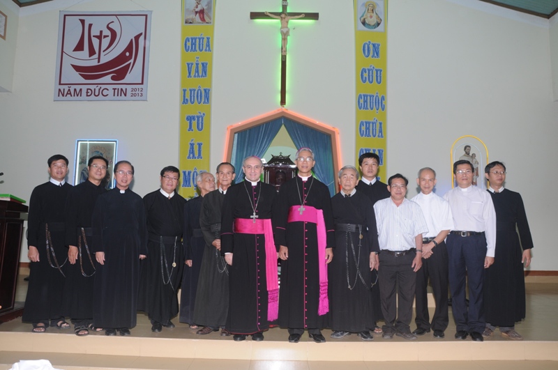 Đức TGM Leopoldo Girelli thăm viếng giáo phận Qui Nhơn: Ngày thứ 3