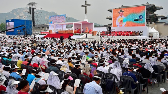 Thánh lễ phong chân phước tại Hàn Quốc (video)