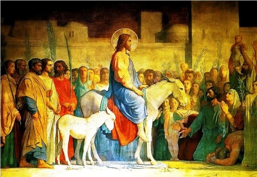 Chúa Giêsu ngồi “chàng hảng” trên hai con lừa tiến vào thành Giêrusalem?
