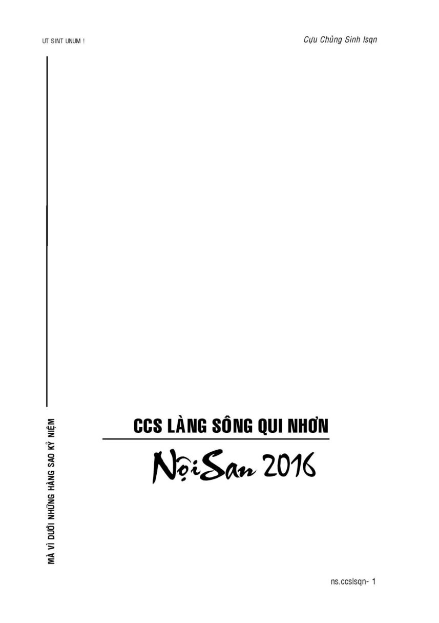 Nội san CCS LSQN 2016