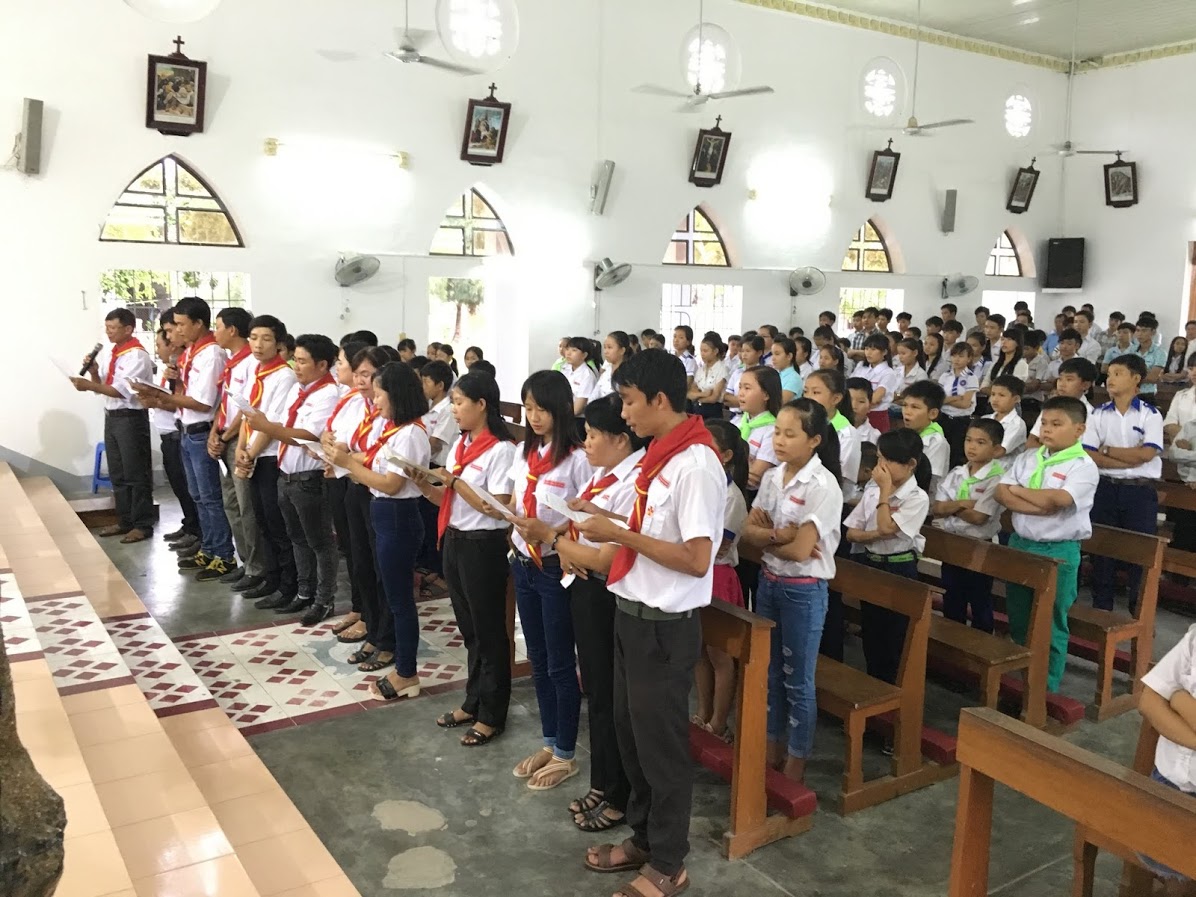 Giáo xứ Tịnh Sơn khai giảng niên khoá giáo lý 2016-2017