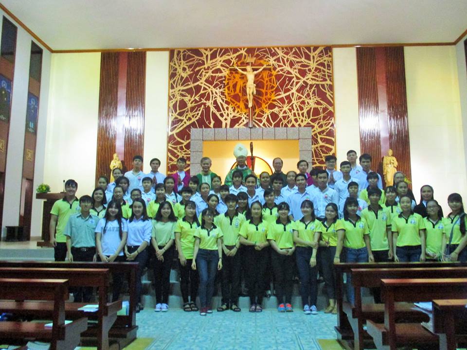 Thánh lễ khai giảng năm học của sinh viên Bình Minh
