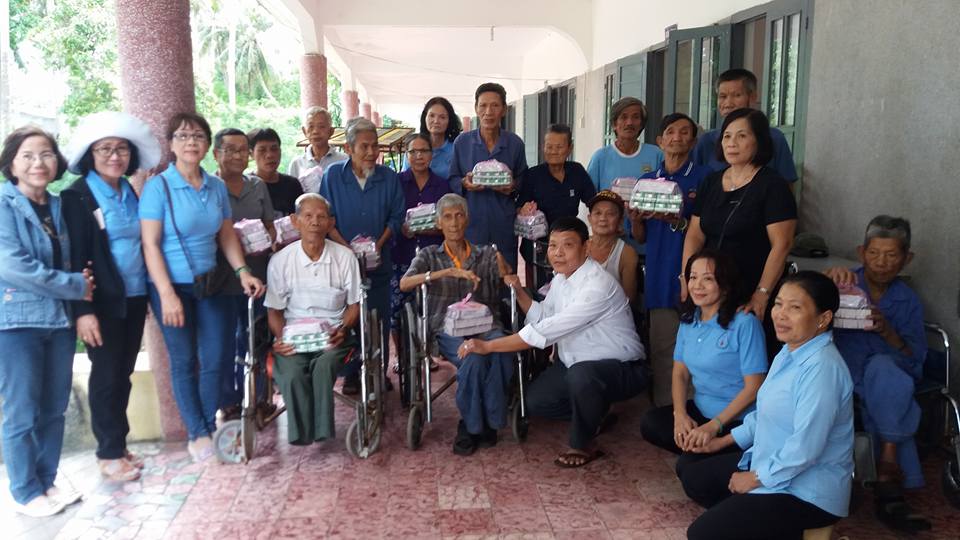 MTGTT vùng Qui Nhơn thăm và tặng quà cho các bệnh nhân trại phong Qui Hòa