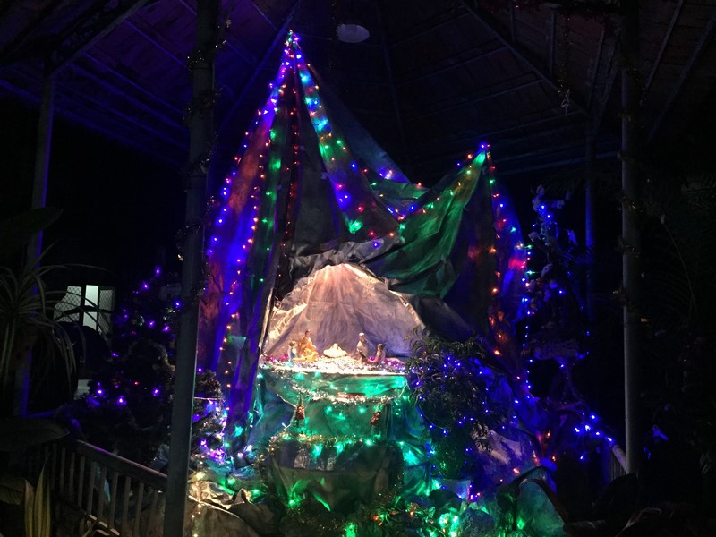 Di dân Qui Nhơn tại Sàigòn dọn hang đá mừng Giáng Sinh