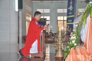 Thánh lễ nhậm chức tại giáo xứ Kiên Ngãi
