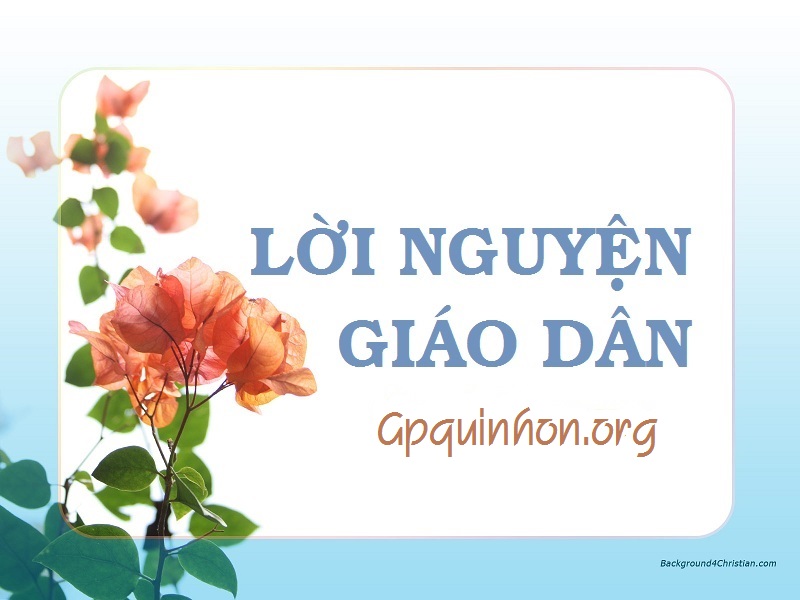 Lời nguyện tín hữu Lễ Các Thánh Tử Đạo Việt Nam