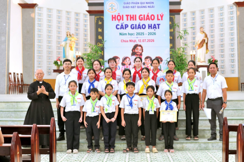 Ban Giáo lý Giáo phận tổ chức Cuộc thi Giáo lý cấp giáo hạt năm 2026
