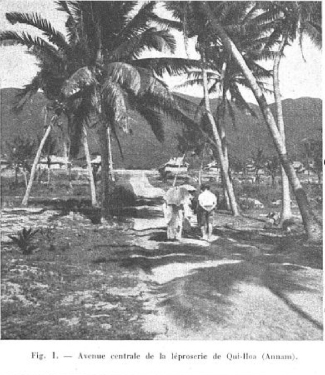 Bài “Trại phong Qui Hòa” trên báo Les Annales coloniales, 1930