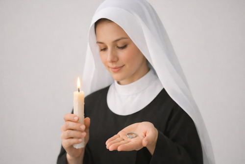 Lúp - nến - nhẫn