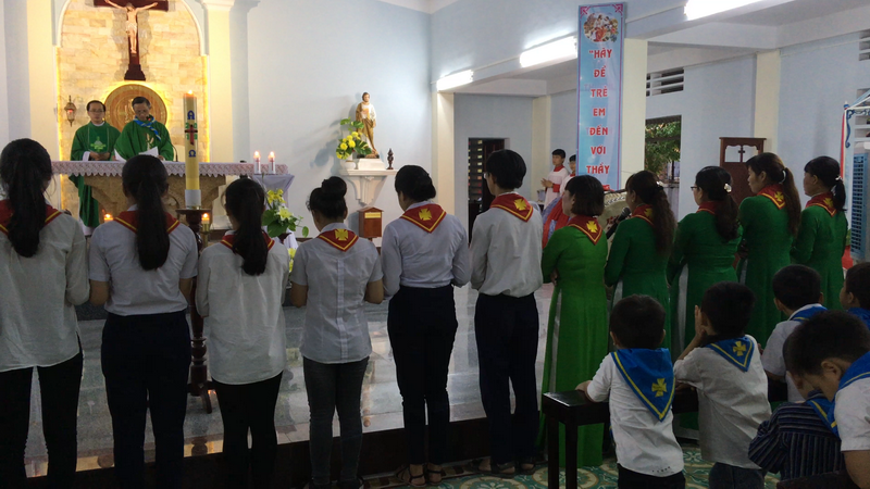 Giáo xứ Phú Thạnh khai giảng năm học giáo lý 2019-2020