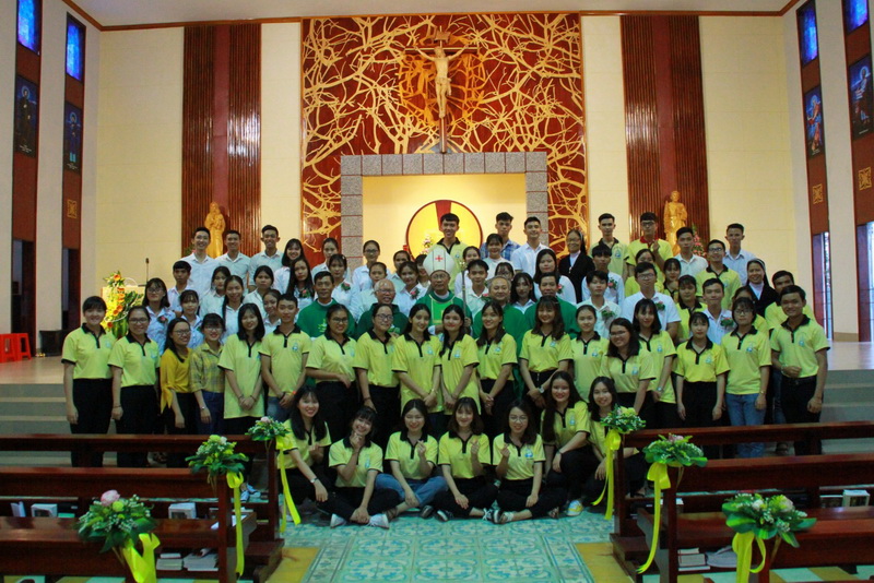 Thánh lễ khai giảng đầu năm học của nhóm SVCG Bình Minh