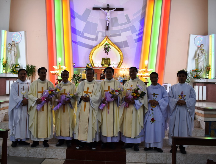Thánh lễ tạ ơn của các Tân Linh Mục tại Giáo xứ Gò Thị