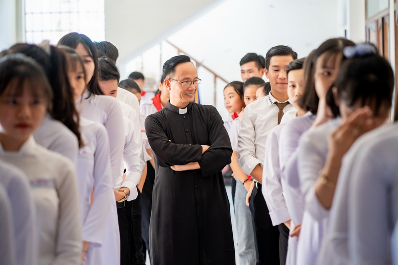 Thánh lễ và nghi thức lên đường của các em giáo lý vào đời III - Giáo xứ Gò Thị