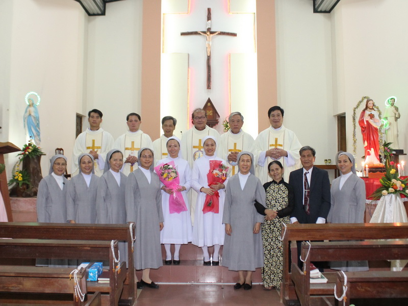Lễ Tạ ơn Hồng ân vĩnh khấn Sr. Maria Cẩm Vân tại giáo xứ Đa Lộc