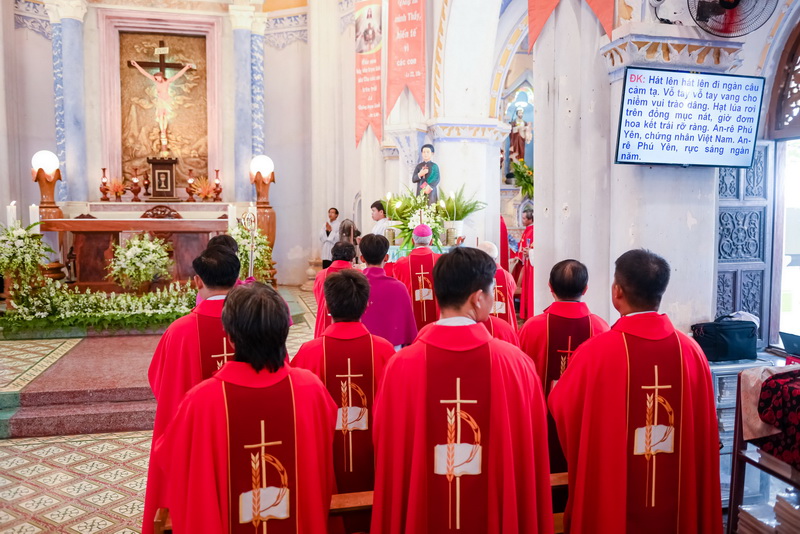 Lễ Á Thánh Anrê Phú Yên tại Giáo xứ Mằng Lăng