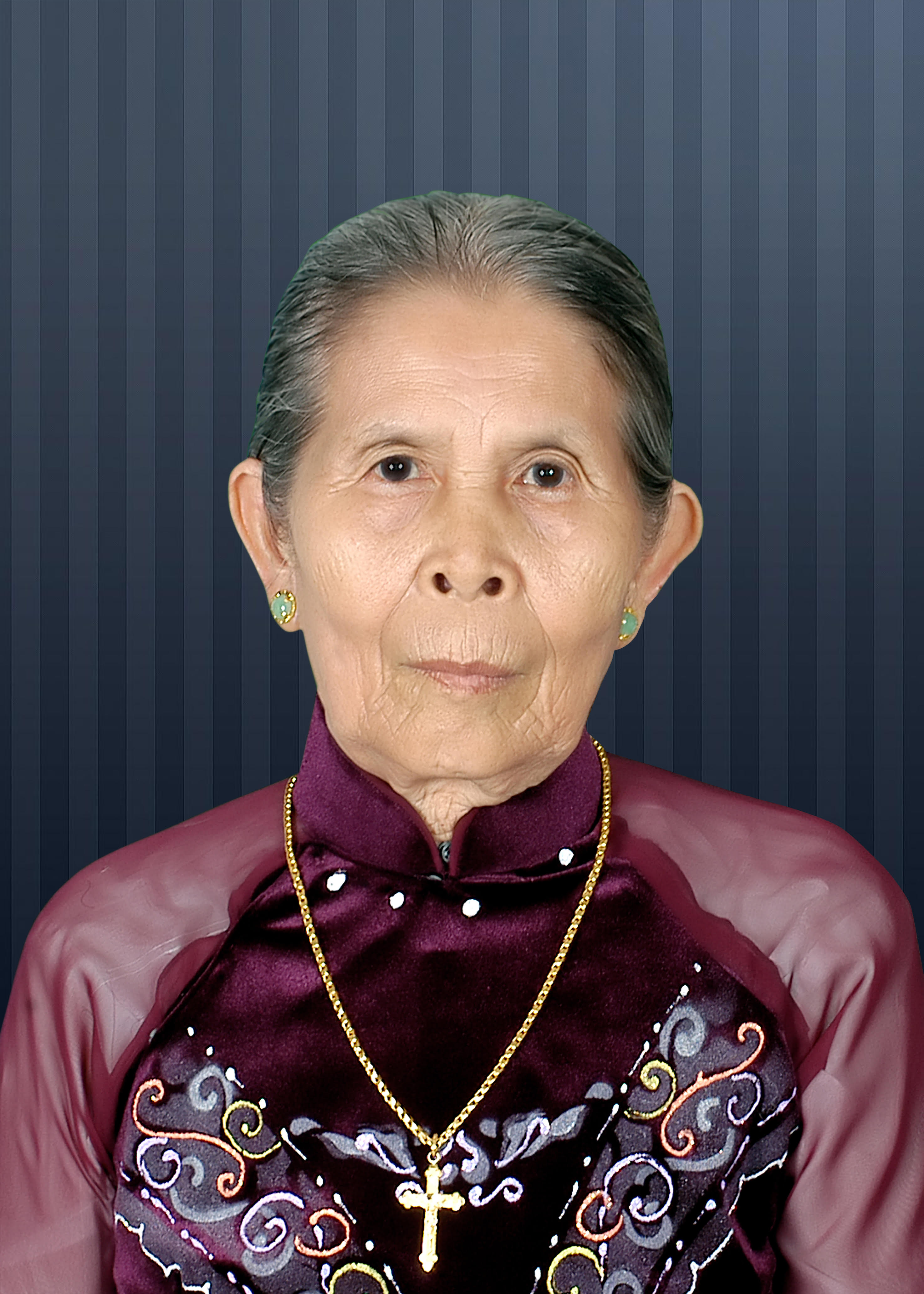 Bà Cố Maria Trần Thị Khương, là thân mẫu của hai chị  Maria Huỳnh Thị Thanh Bang và Cecilia Huỳnh Thị Ngọc Oanh vừa mới qua đời